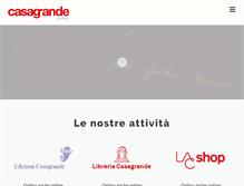 Tablet Screenshot of casagrande-online.ch